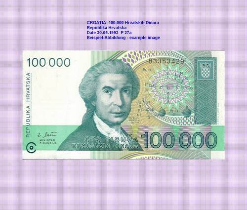 Kroatien croatia 100000 - kroatien,