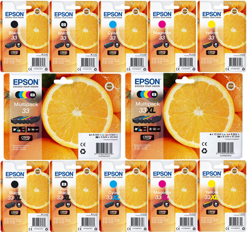 Original epson xl orange - original, 33
