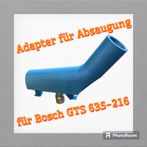 Absaugadapter für bosch - für, gts